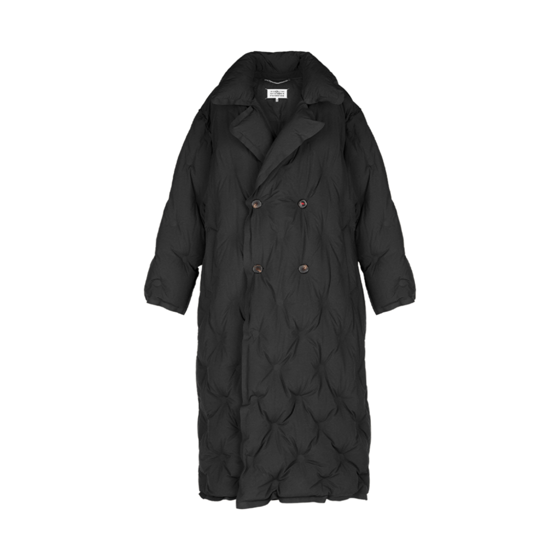SI0AA0001S54870900 Maison Margiela Recycled Nylon Padded Coat Black