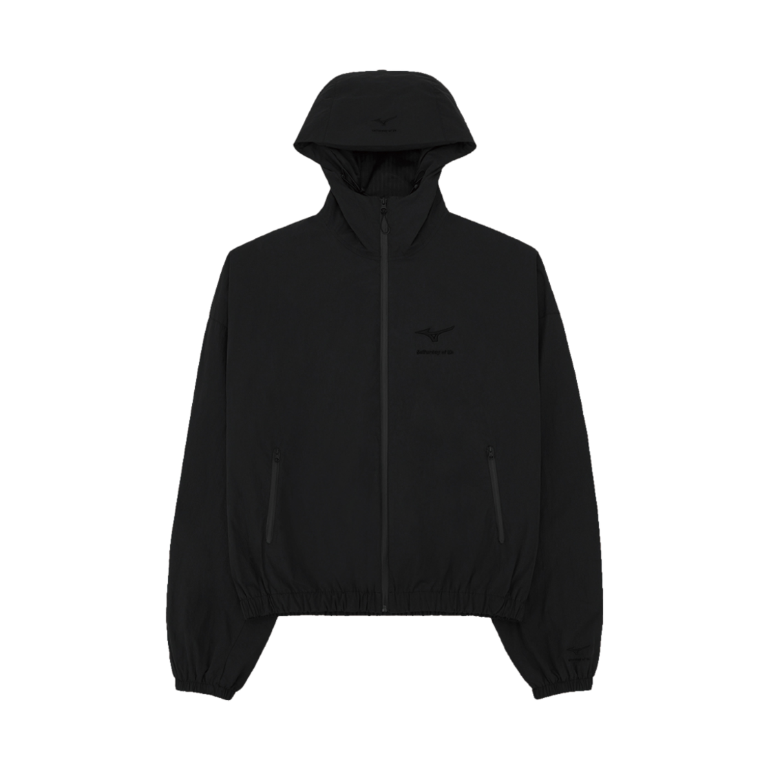 에스티유 X 미즈노 윈드 브레이커 블랙