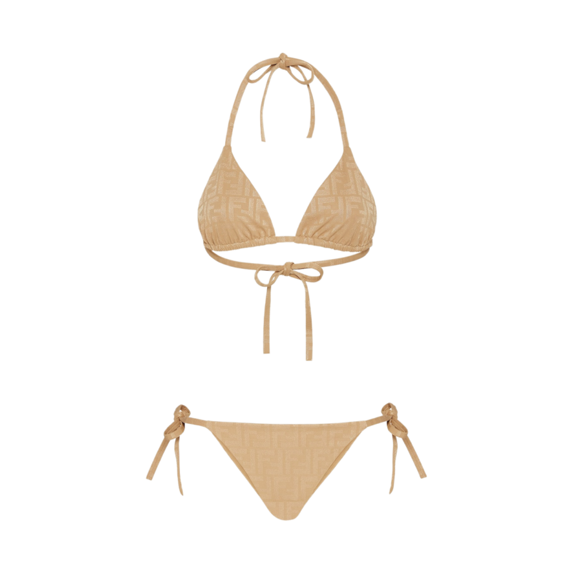 (W) 펜디 라이크라 비키니 베이지((W) Fendi Lycra Bikini Beige) - 1
