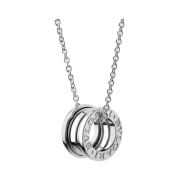 Bulgari B.Zero1 Necklace Small Round Pendant White Gold