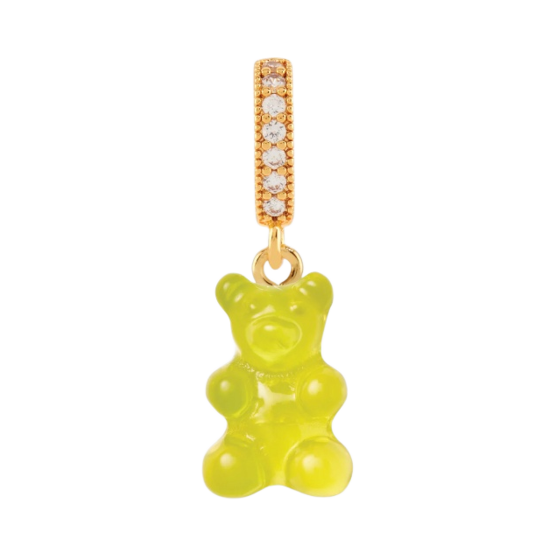 크리스탈 헤이즈 노스텔지아 베어 파베 커넥터 골드 미니언(Crystal Haze Nostalgia Bear with Pave Connector Gold Minion) - 2