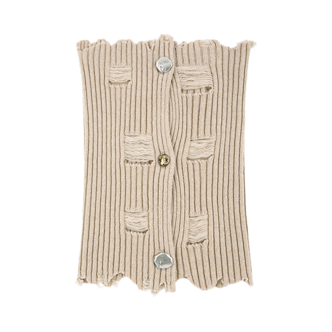 aaa421u BEIGE ADSB Andersson Bell Unisex Roghen Wool Neck Warmer Beige