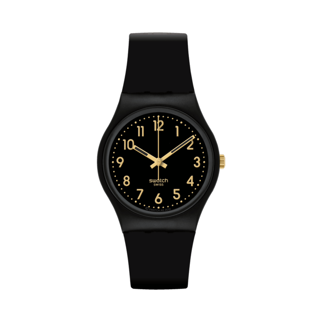스와치 골든 택 34mm 쿼츠 블랙(Swatch Golden Tac 34mm Quartz Black) - 1