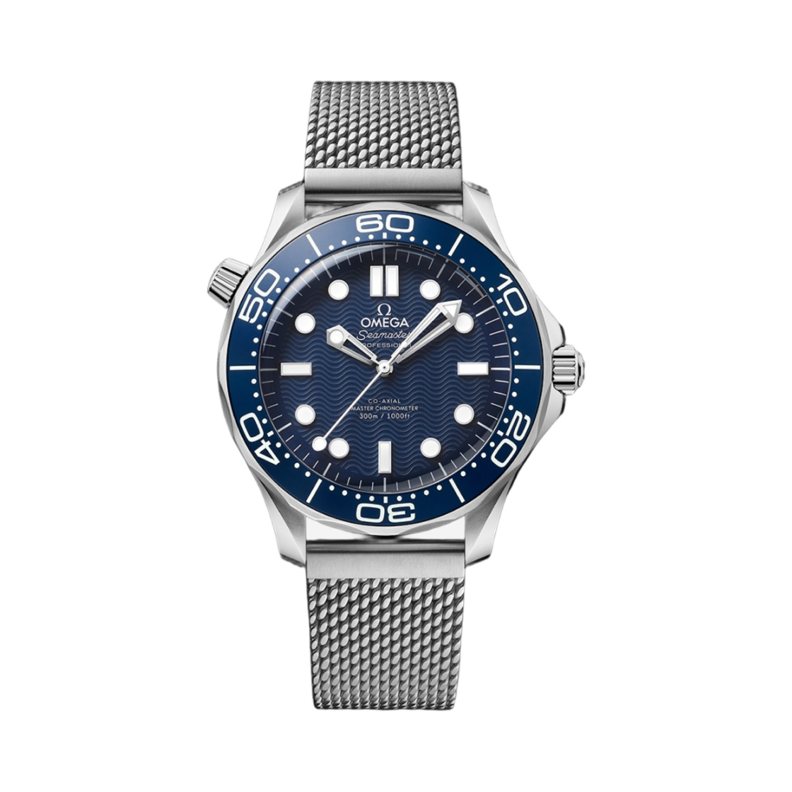 21030422003002 Omega Seamaster James Bond 60th Anniversary Diver 300M Co Axial Master Chronometer Steel Blue