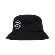 Stussy SS Link Deep Bucket Hat Black