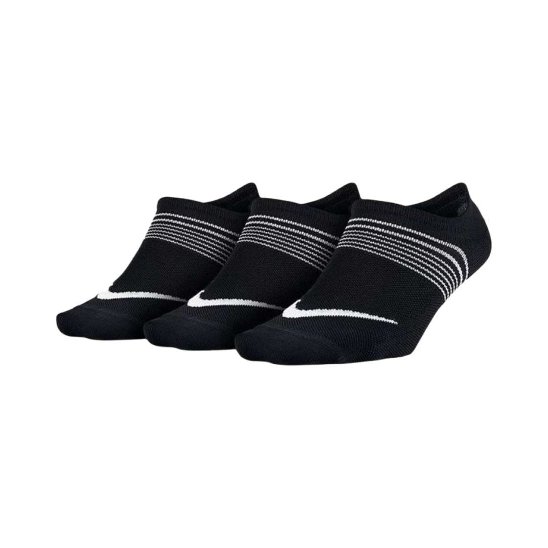 나이키 에브리데이 플러스 라이트웨이트 풋 삭스 블랙 (3개입/국내 정식 발매 제품)(Nike Everyday Plus Lightweight Foot Socks Black (3 Pack/Korean Ver.)) - 1