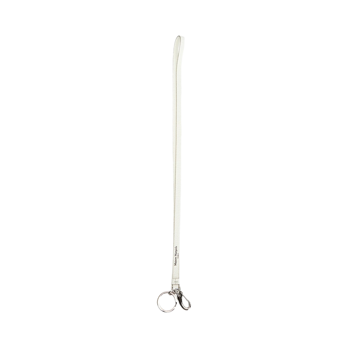 메종 마르지엘라 프린트 로고 넥 키링 화이트(Maison Margiela Printed Logo Neck Keyring White) - 2