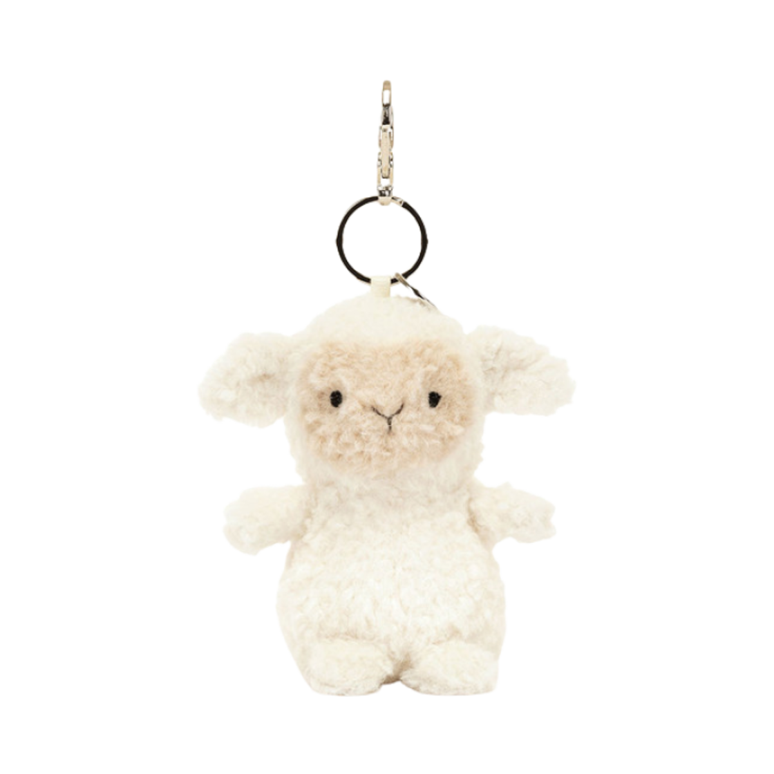 L4LBC Jellycat Little Lamb Bag Charm White