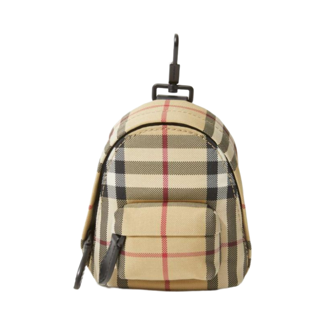 버버리 미니 제트 캔버스 백팩 참 아카이브 베이지(Burberry Mini Jett Canvas Backpack Charm Archive Beige) - 1