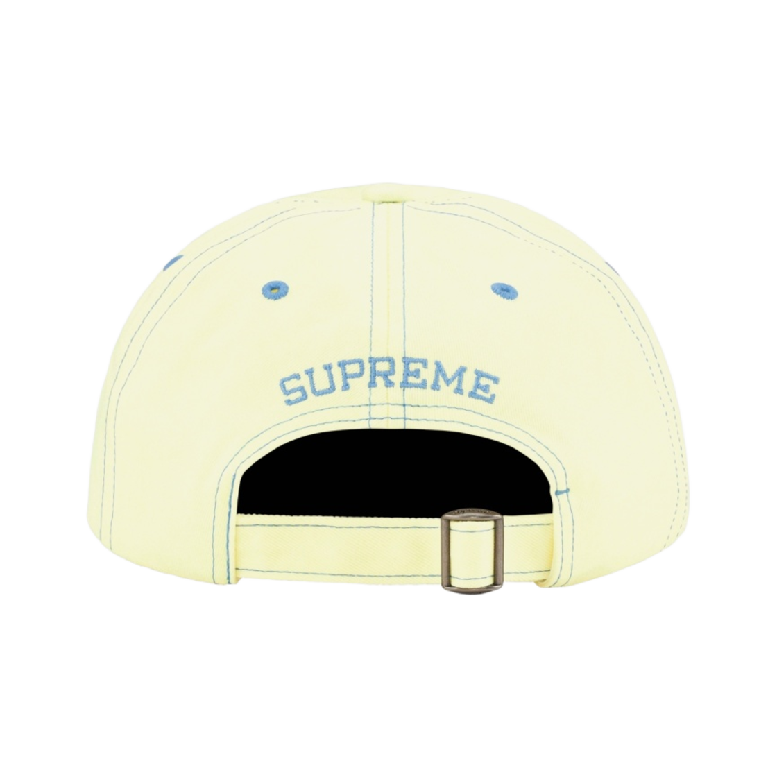 슈프림 바이저 스티치 6-패널 라이트 옐로우 - 23SS(Supreme Visor Stitch 6-Panel Light Yellow - 23SS) - 2