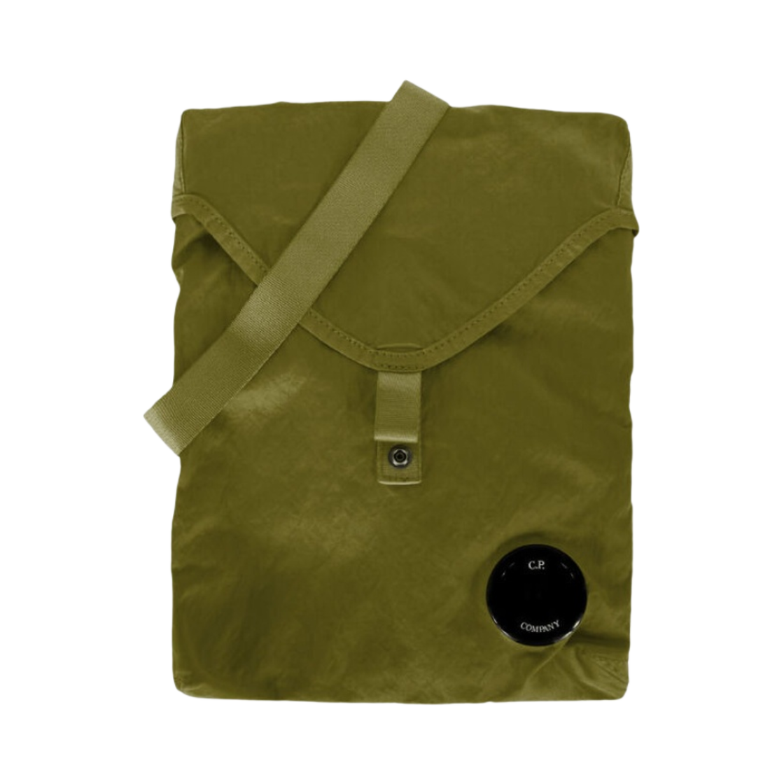 C.P. 컴퍼니 나일론 B 크로스바디백 그린 모스 - 22SS