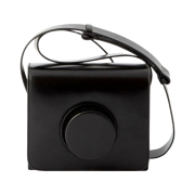 Lemaire Camera Bag Vegetable-Tanned Leather Black