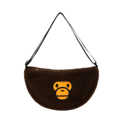 BAPE Baby Milo Small Crossbody Bag Brown