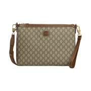 Gucci Interlocking G Crossbody Bag Beige Ebony Supreme