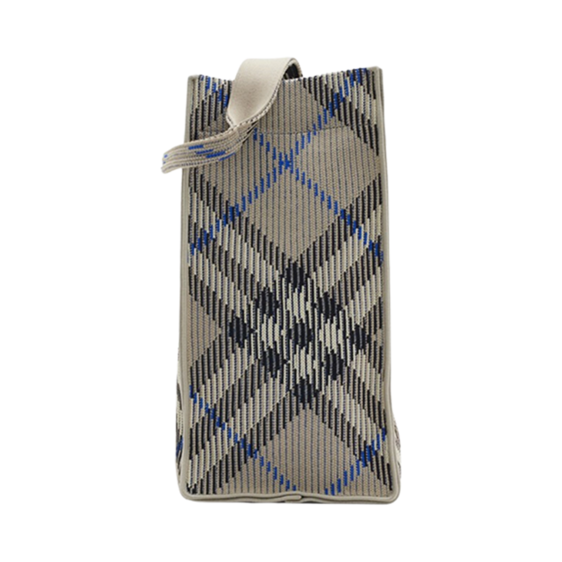 버버리 미디움 체크 니트 토트 리첸(Burberry Medium Check Knitted Tote Lichen) - 2