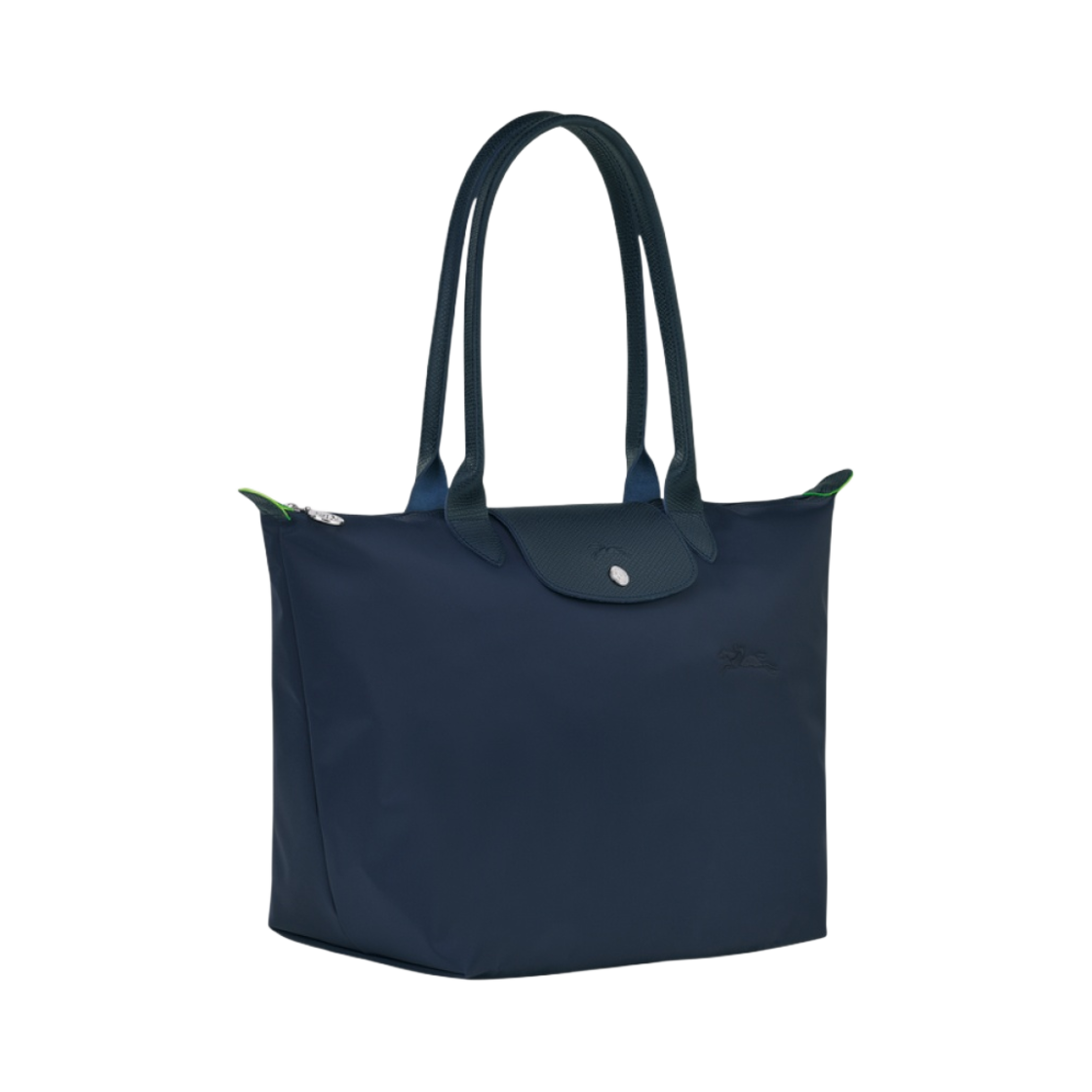 롱샴 르 플리아쥬 그린 토트백 L 네이비(Longchamp Le Pliage Green Tote Bag L Navy) - 2
