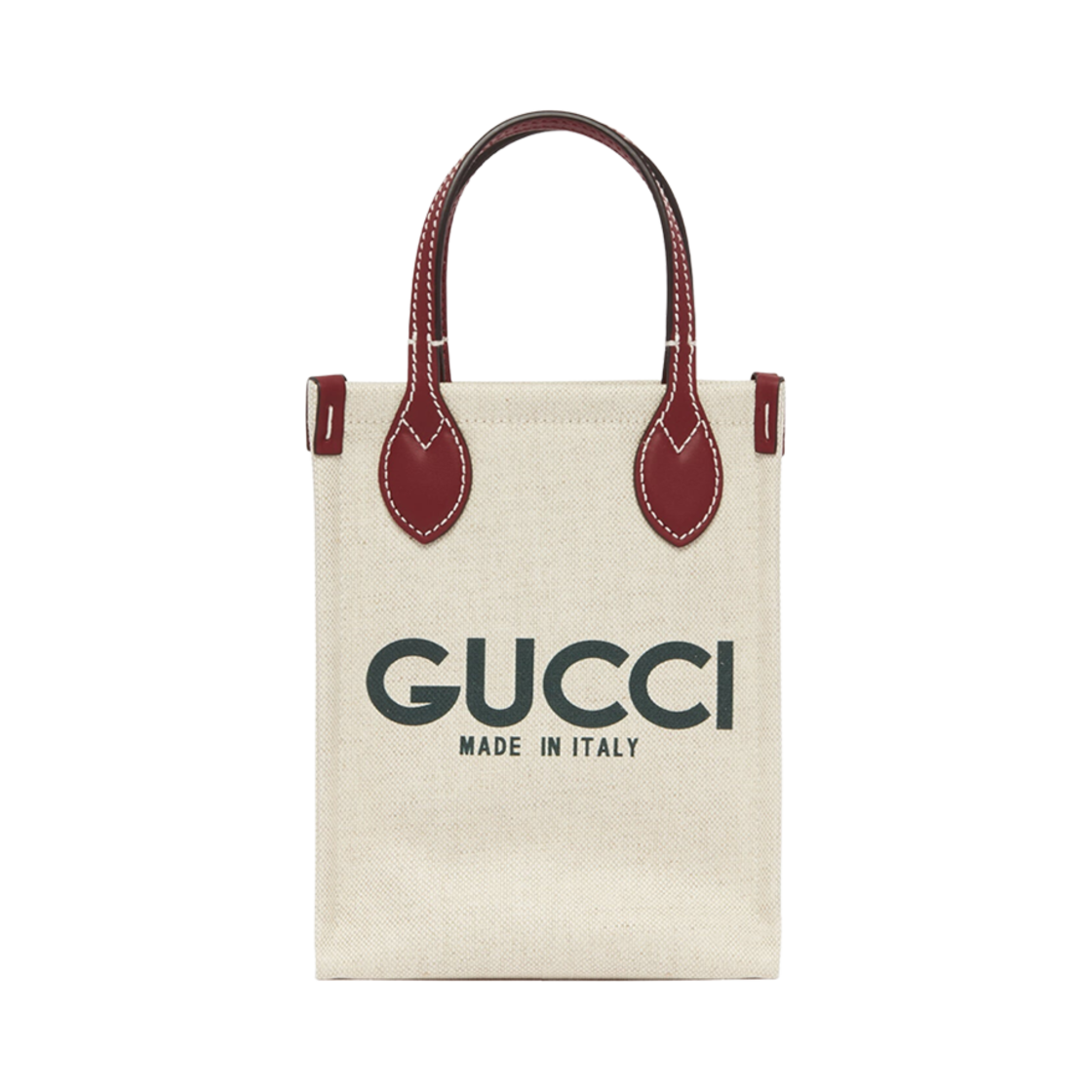 구찌 프린트 토트백 베이지 브라운(Gucci Print Tote Bag Beige Brown) - 1