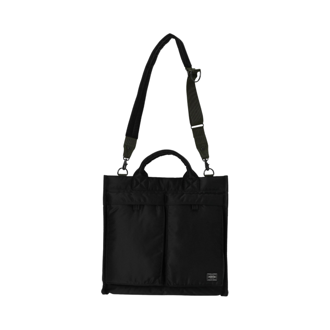 포터 PX 탱커 투웨이 버티컬 토트백 라지 블랙(Porter PX Tanker 2Way Vertical Tote Bag L Black) - 3
