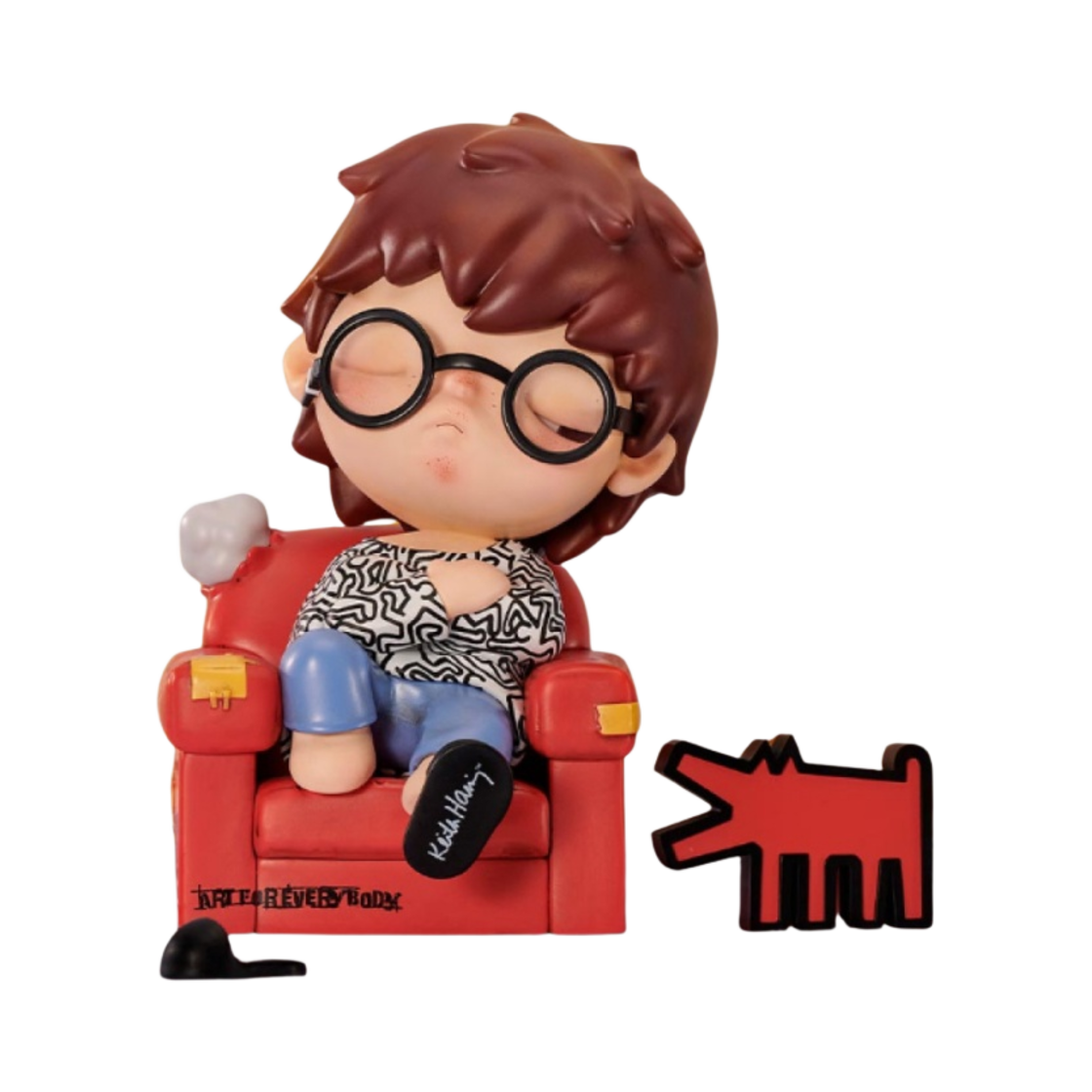 팝마트 히로노 x 키스 해링 빅 피규어(Pop Mart Hirono x Keith Haring Big Figure) - 1