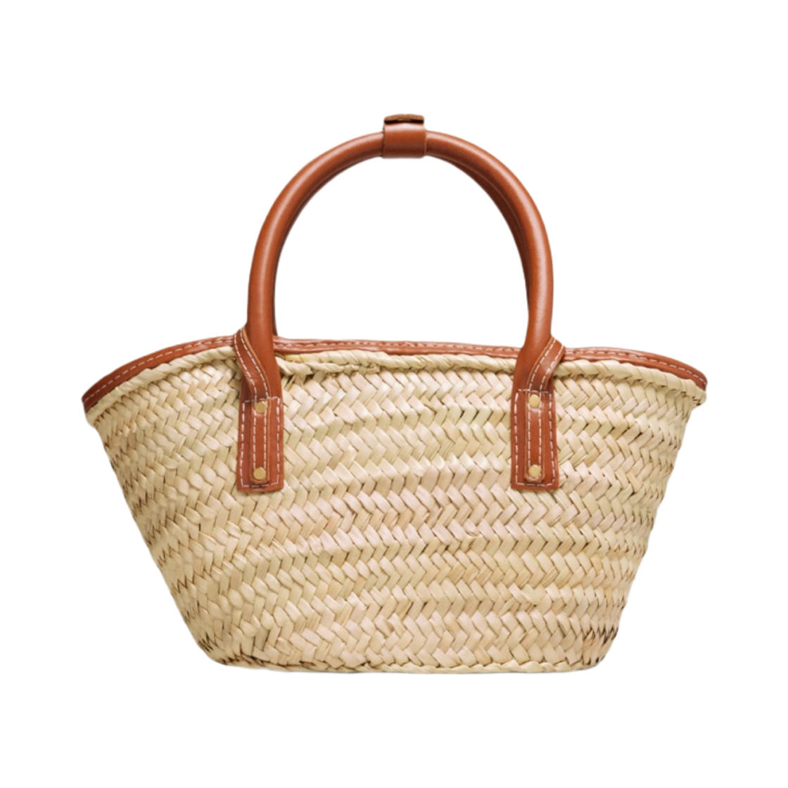 자크뮈스 르 쁘띠 파니에 솔리 미니 비치 베스킷백 라이트 브라운(Jacquemus Le Petit Panier Soli Mini Beach Basket Bag Light Brown) - 3