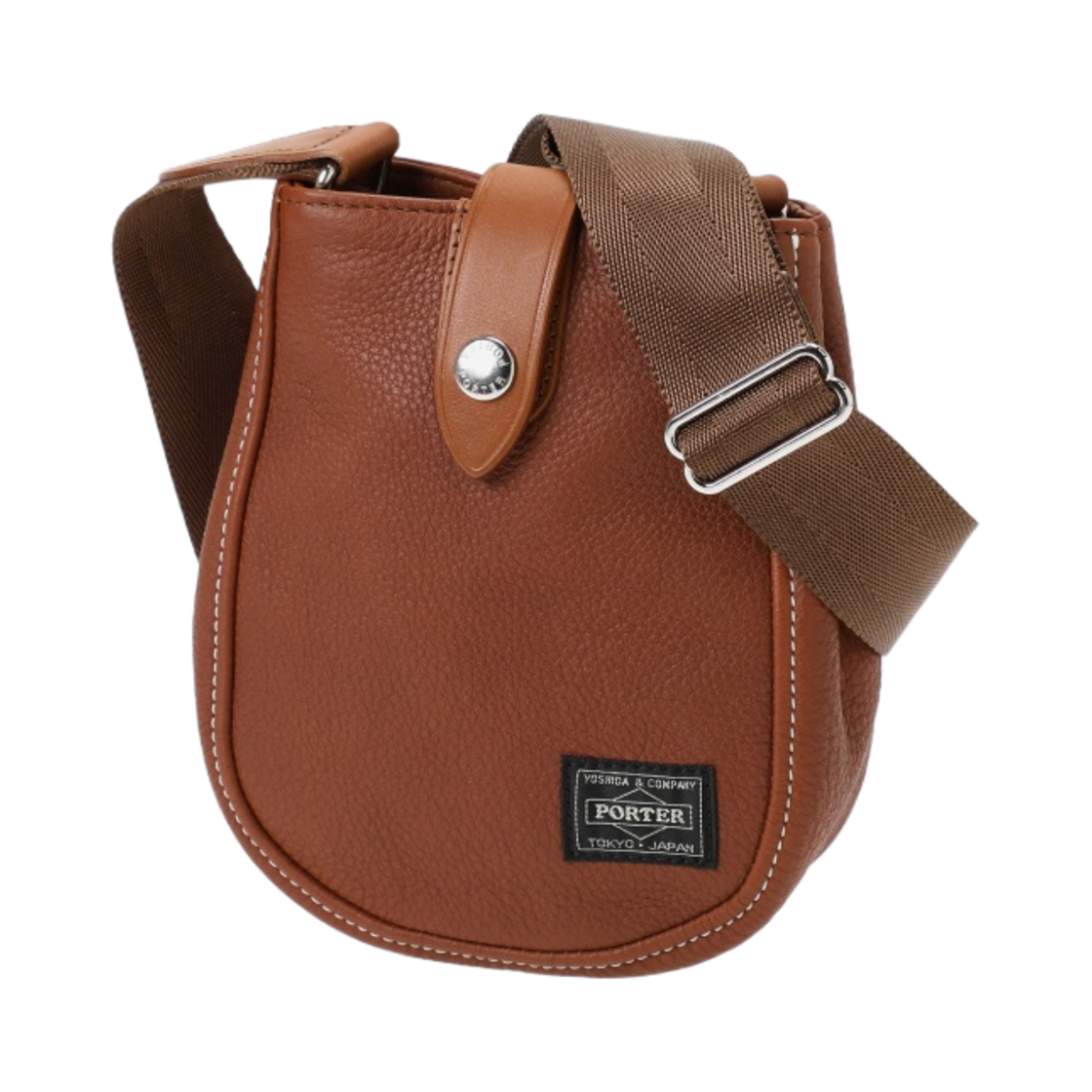 포터 시스코 숄더백 스몰 브라운(Porter Cisco Shoulder Bag S Brown) - 1