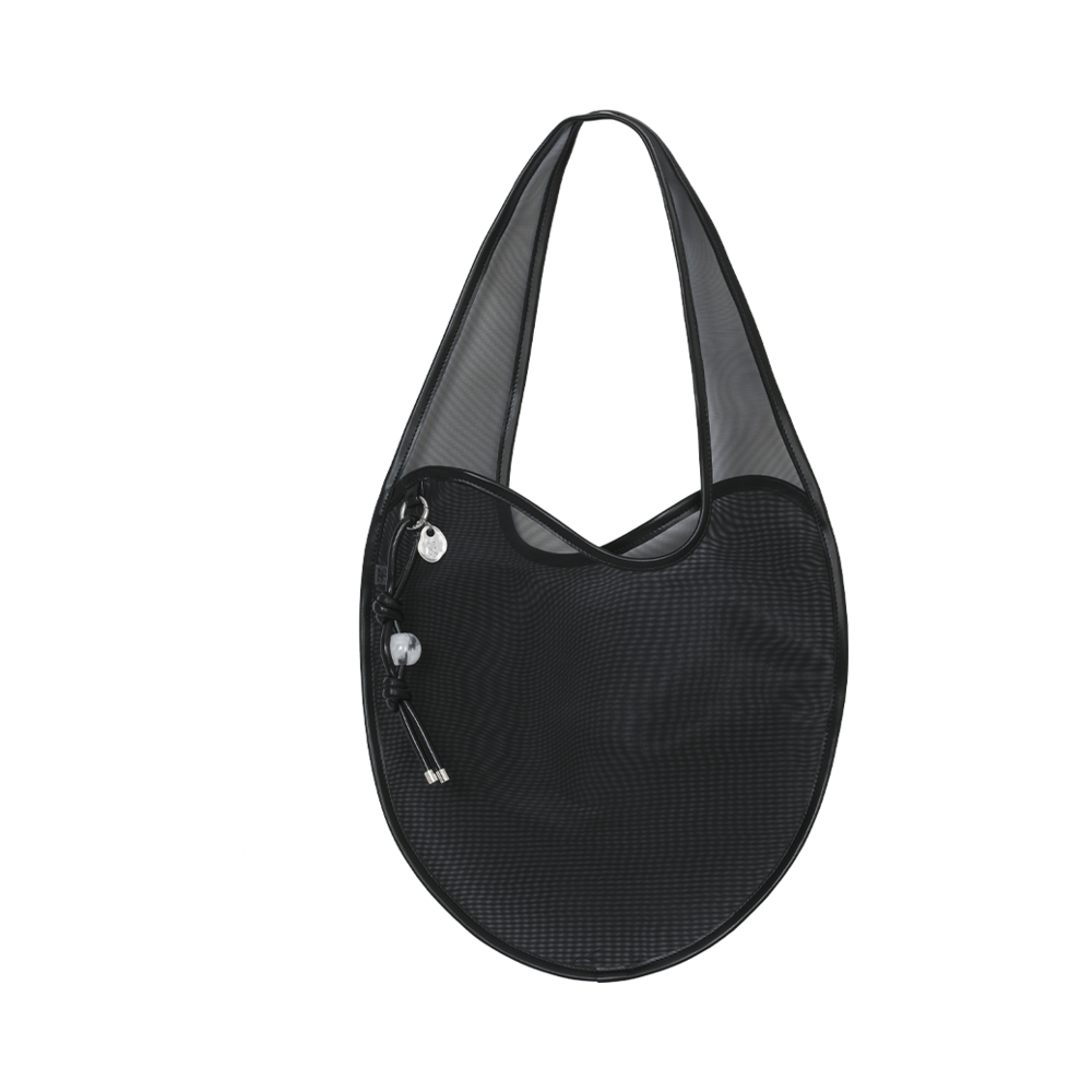 125BG641BK ACOC Nest Mesh Shoulder Bag_Black