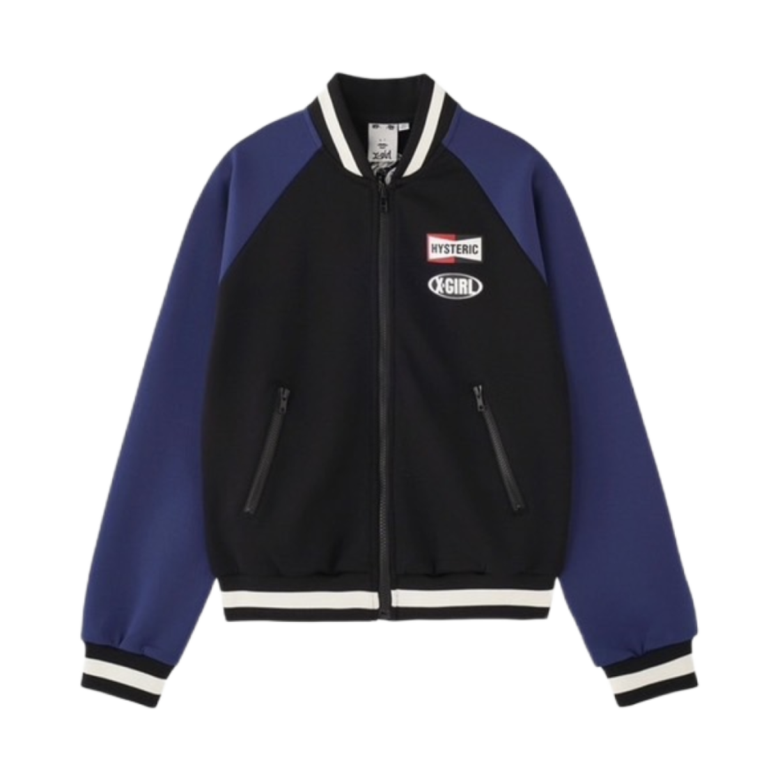 W) 히스테릭 글래머 x 엑스걸 트랙 자켓 블랙 | Hysteric Glamour | KREAM