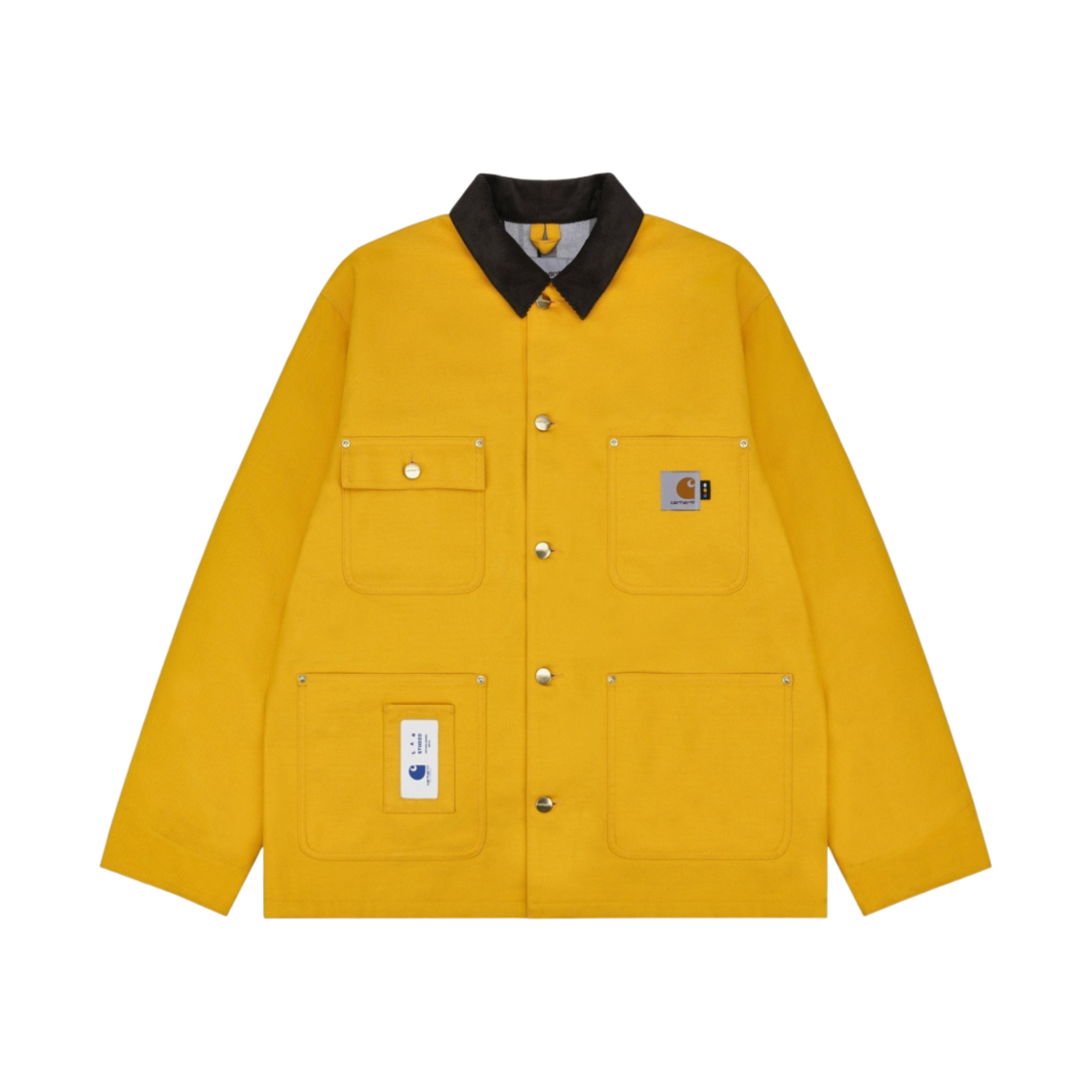 칼하트 WIP x 아이앱 스튜디오 OG 초어 코트 옐로우(Carhartt WIP x IAB Studio OG Chore Coat Yellow)