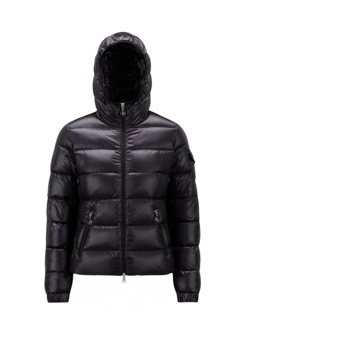 (W) 몽클레르 글레스 쇼트 다운 자켓 블랙 - 23SS((W) Moncler Gles Short Down Jacket Black - 23SS) - 1