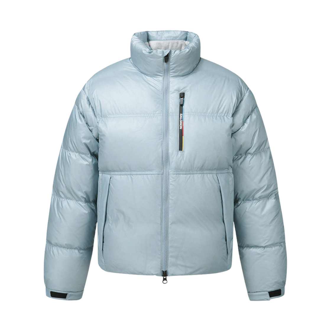LC2725200 (W) Salomon Contour Cropped Down Jacket Light Blue