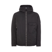 Stone Island 42446 Hyper Dense Nylon Twill Primaloft Insulation Technology Jacket Black - 22FW