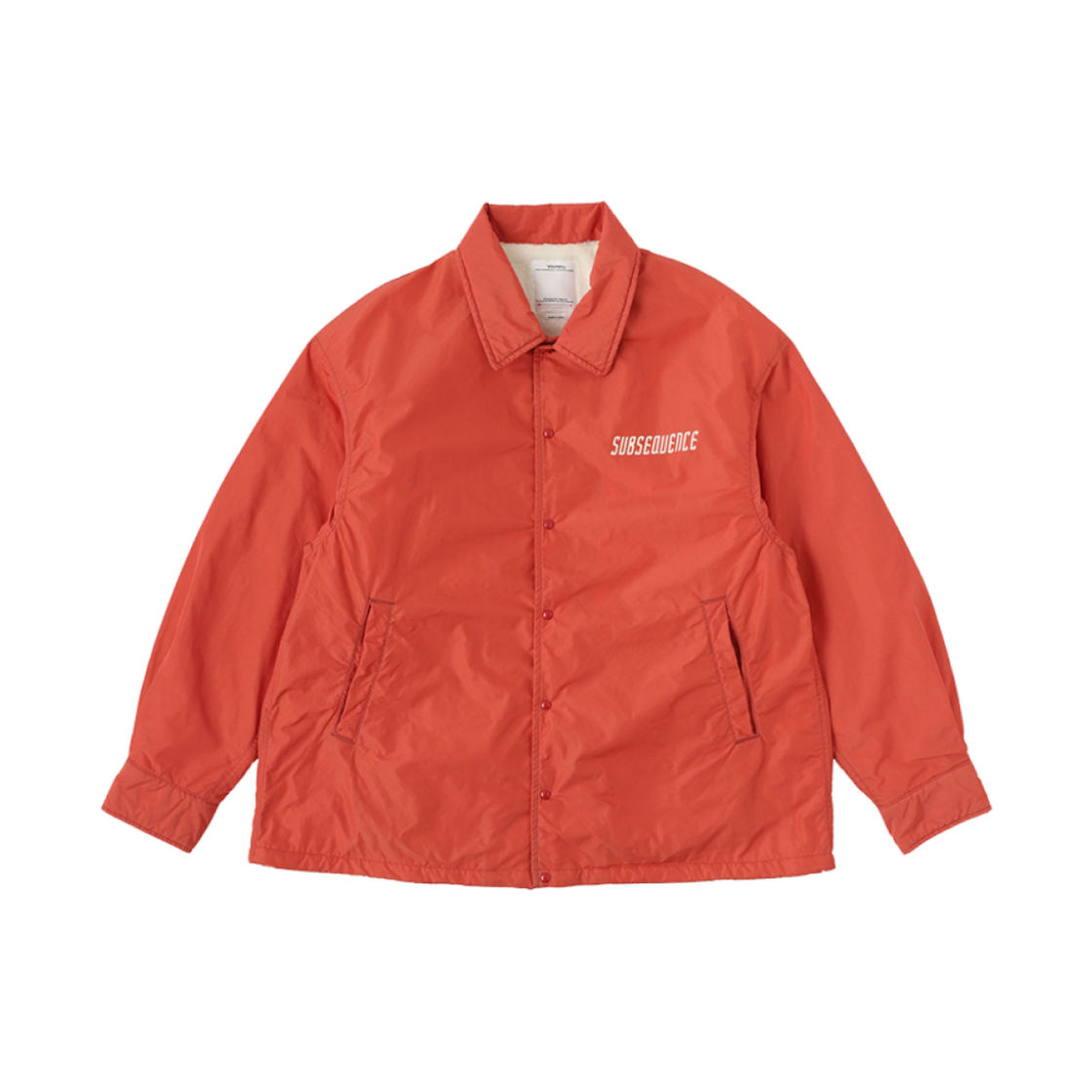 비즈빔 코치 자켓 서브시퀀스 레드(Visvim Coach Jacket Subsequence Red) - 1