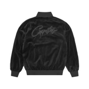 Corteiz VVS Velour Jacket Triple Black