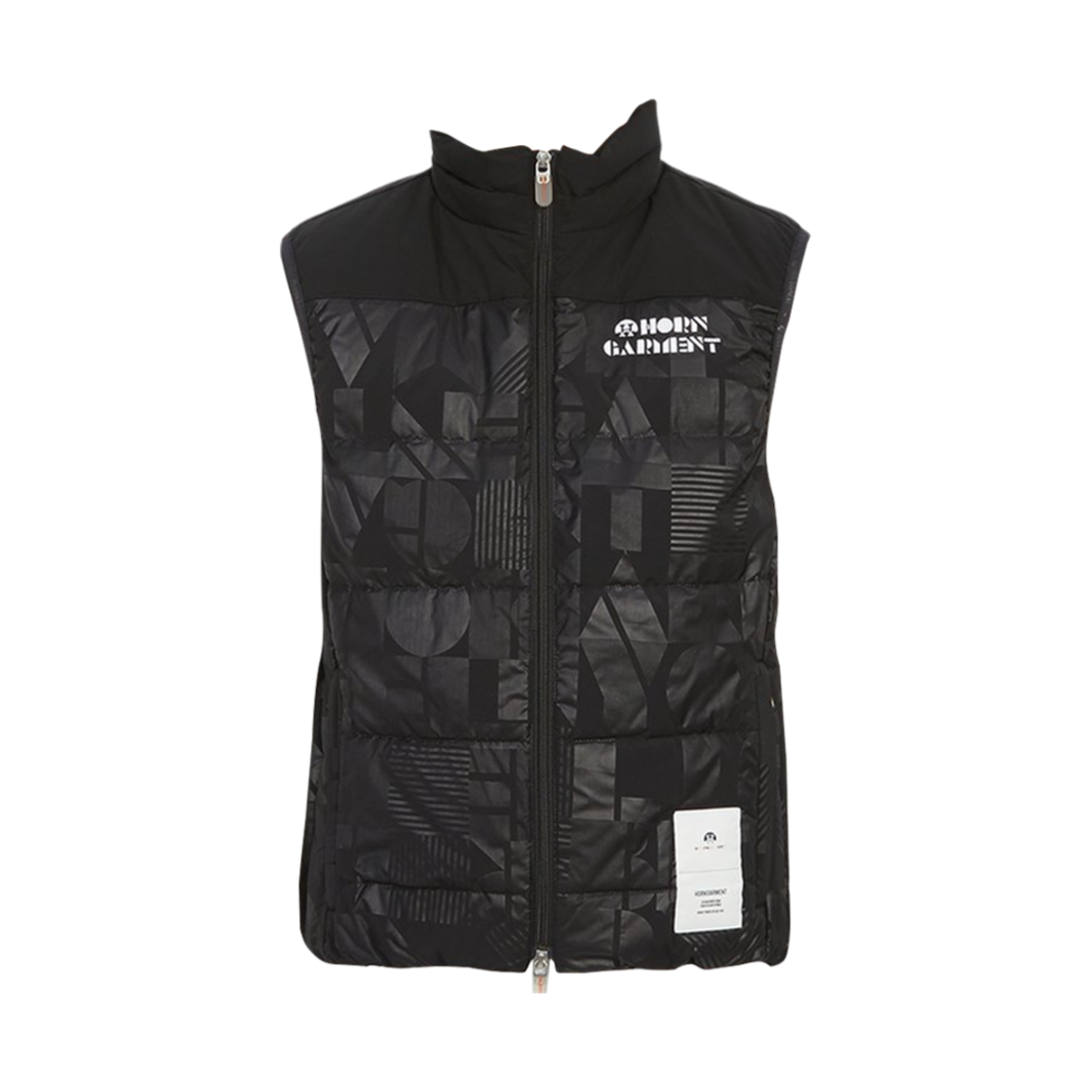 HCM-2C-AD07 Horn Garment Dialogue Padding Vest Black