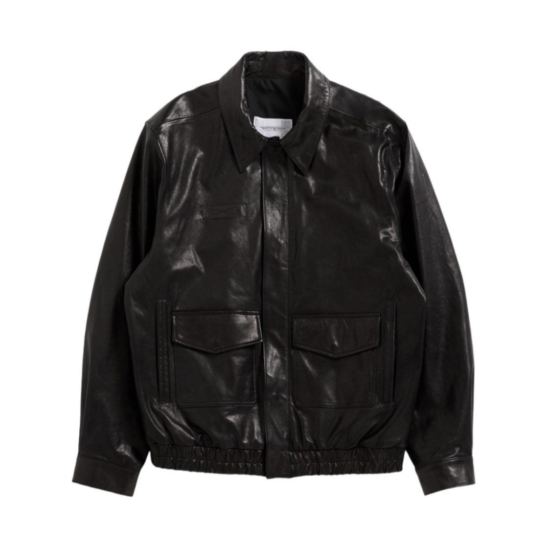 해칭룸 A2 자켓 램스킨 블랙(Hatchingroom A2 Jacket Lamb Skin Black)