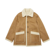 Dunst Reversible Shearling Jacket Camel