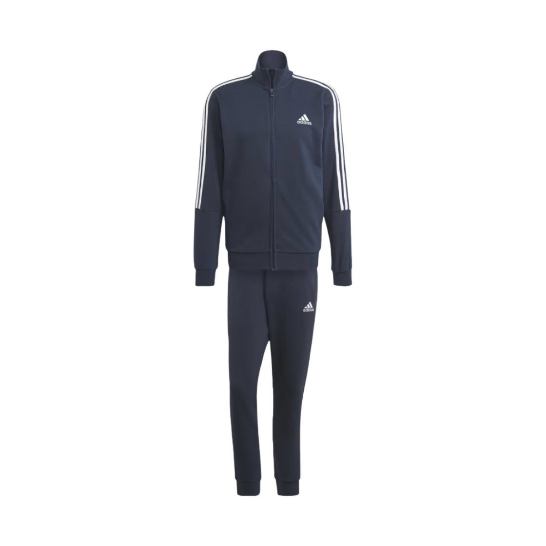 아디다스 에어로레디 에센셜 삼선 트랙 수트 레전드 잉크 화이트 - KR 사이즈(Adidas Aeroready Essentials 3-Stirpes Track Suit Legend Ink White - KR Sizing) - 1
