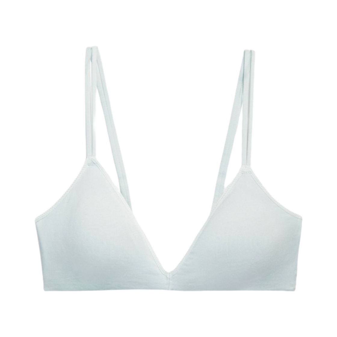 (W) 캘빈 클라인 x 제니 모던 코튼 라이틀리 라인드 트라이앵글 브라렛 초크 블루