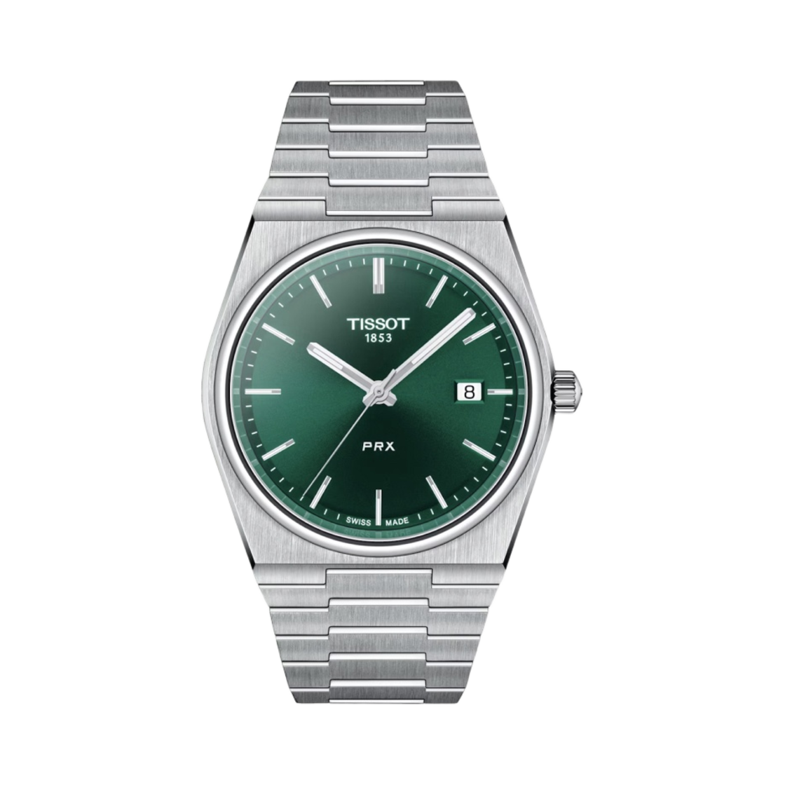 T1374101109100 Tissot PRX 40mm Quartz Steel Green