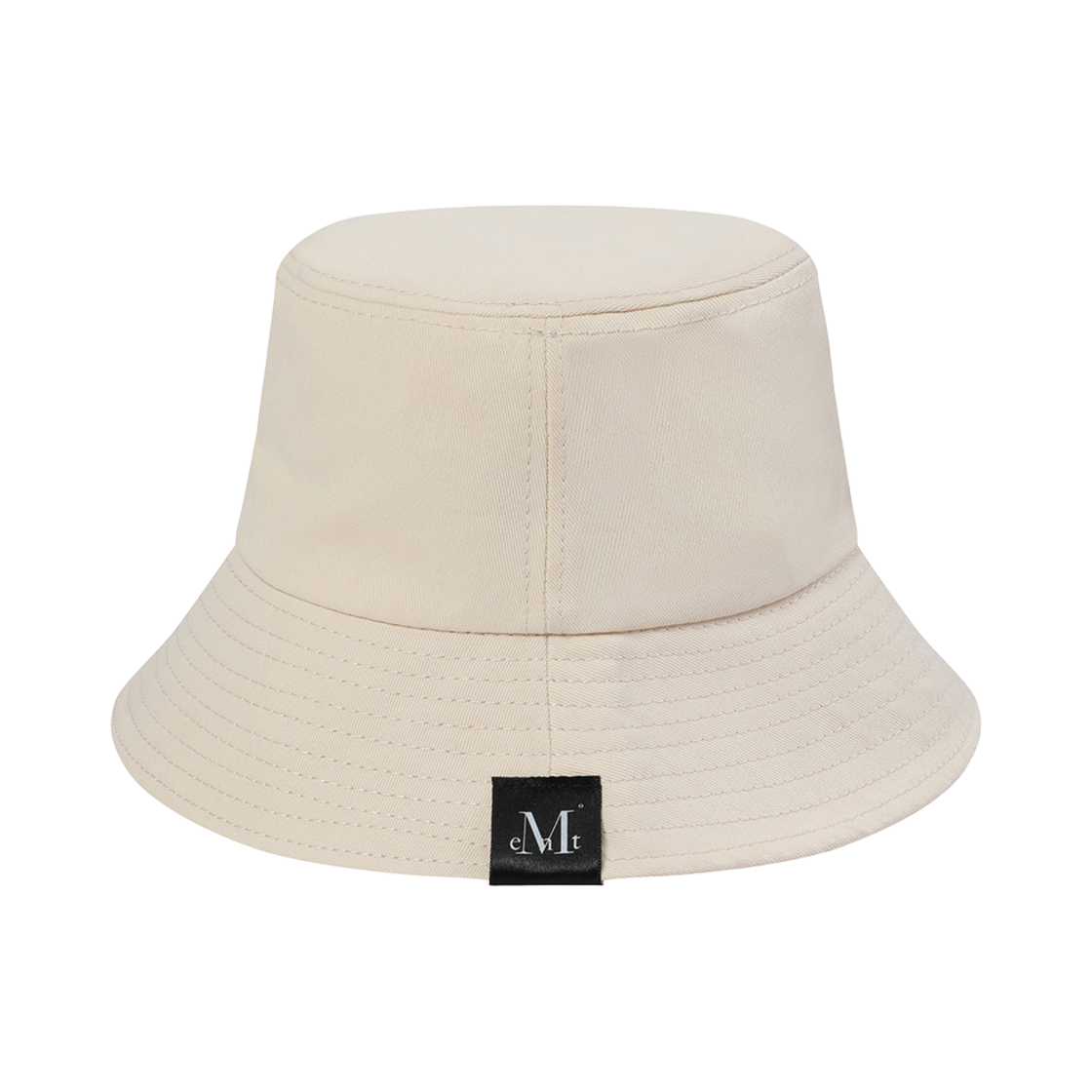 P00000LK_01 MUCENT Signature Bucket Hat Ivory