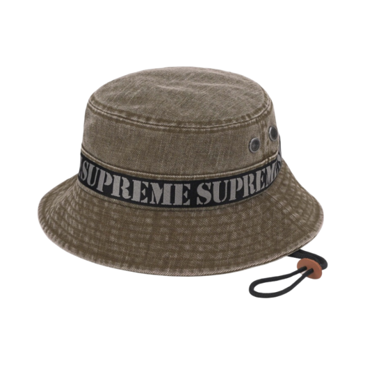 帽子 23SS Stencil Webbing Boonie Crusher Hat 帽子 23SS Stencil Webbing Boonie Crusher Hat SUPREME Stencil