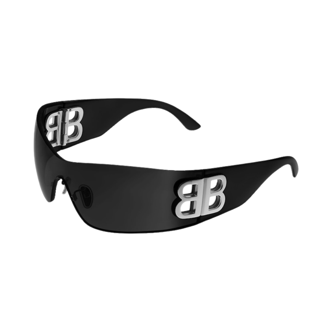 발렌시아가 보시 마스크 선글라스 블랙(Balenciaga Bossy Mask Sunglasses Black) - 2
