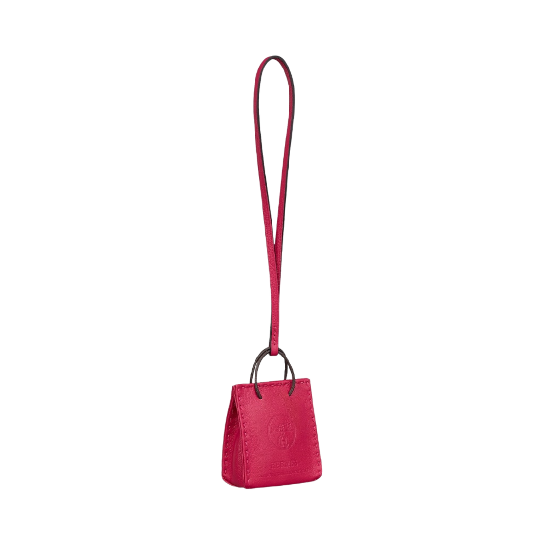 H079065CAAB Hermes Orange Bag charm Rose Mexico