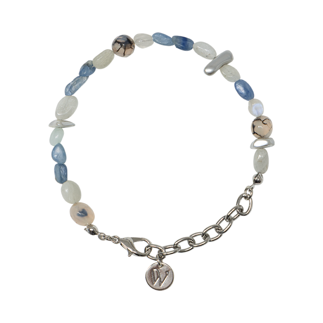 Waviness25266 Waviness Ripple Stone Bracelet