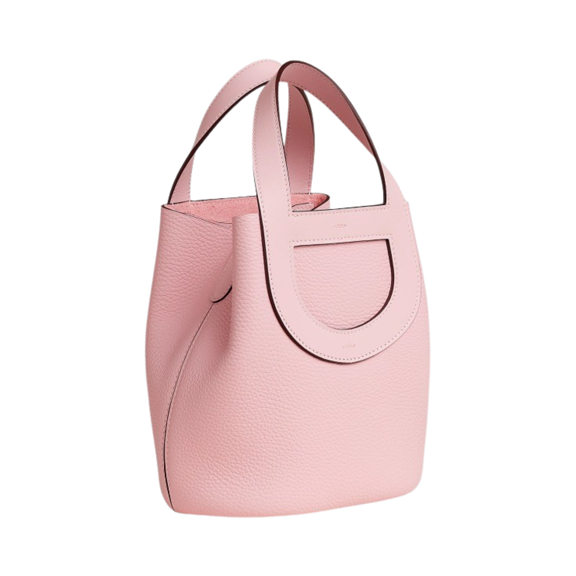 에르메스 인 더 루프 18 백 클레망스 스위프트 & 팔라듐 하드웨어 로즈 사쿠라(Hermes In The Loop 18 Bag Clemence Swift & Palladium Rose Sakura) - 3