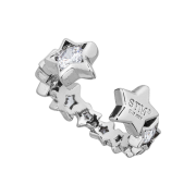 Sentiments No.559 Star Cubic Ring Silver