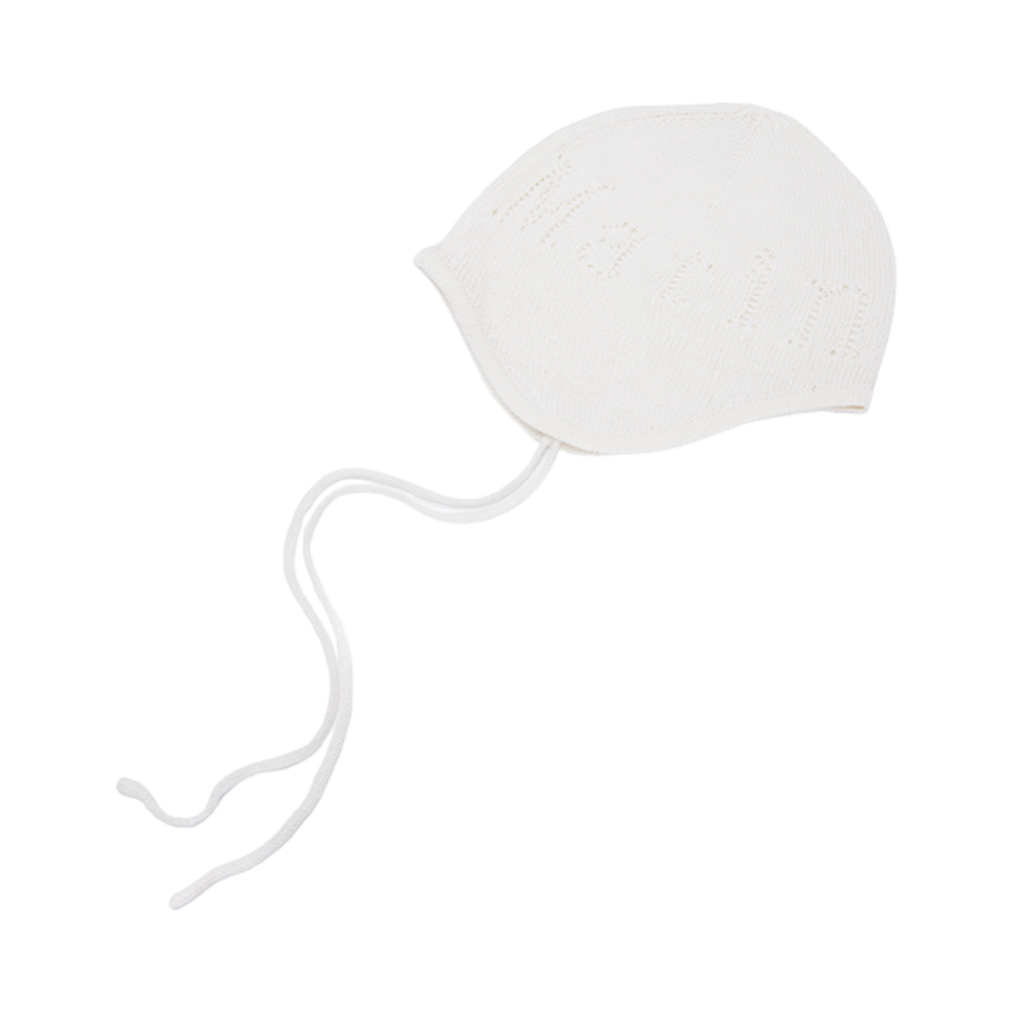 MK2335HT011M (W) Matin Kim Logo Punching Earflap Beanie White