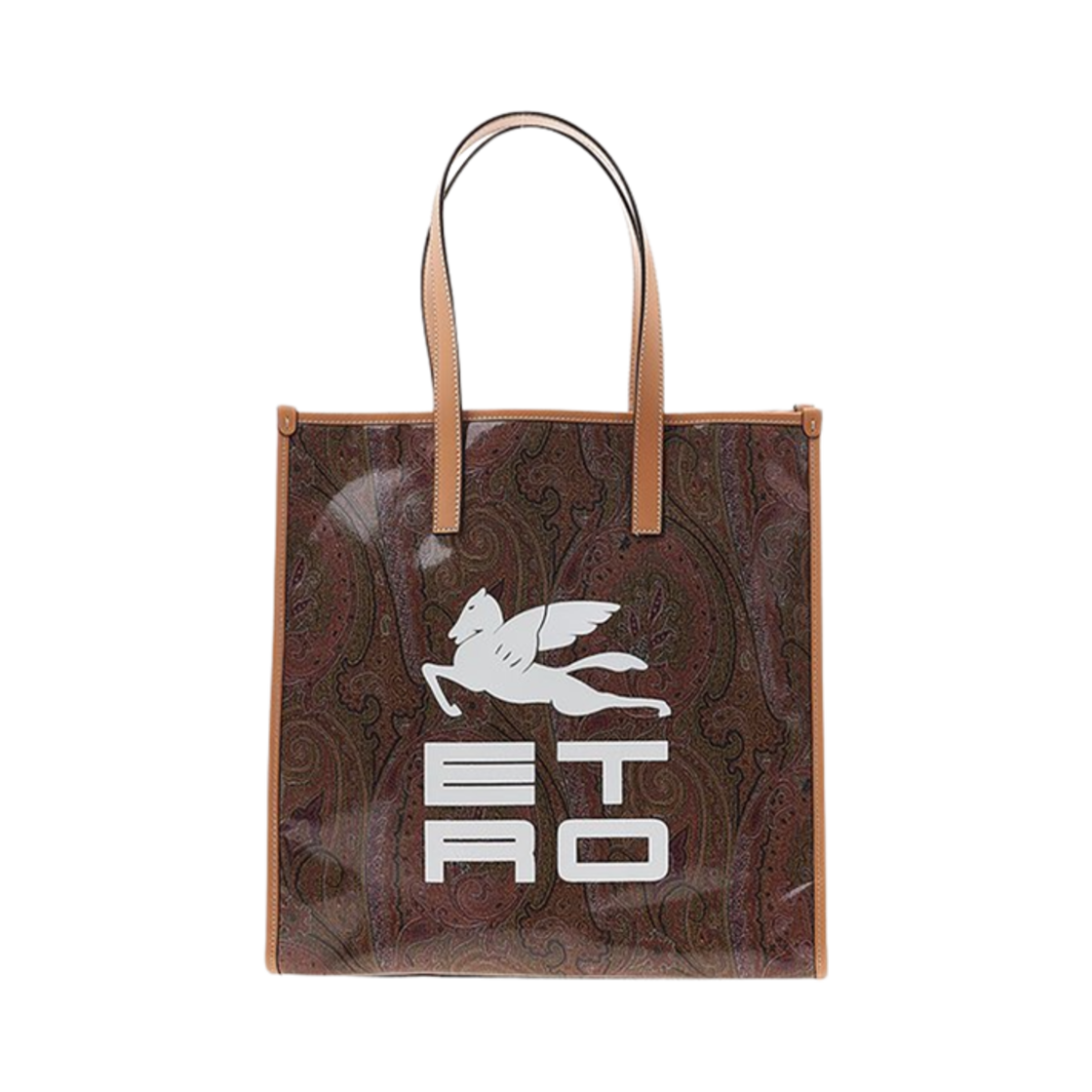 에트로 페가수스 페이즐리 숄더백 브라운(Etro Pegasus Paisley Shoulder Bag Brown)