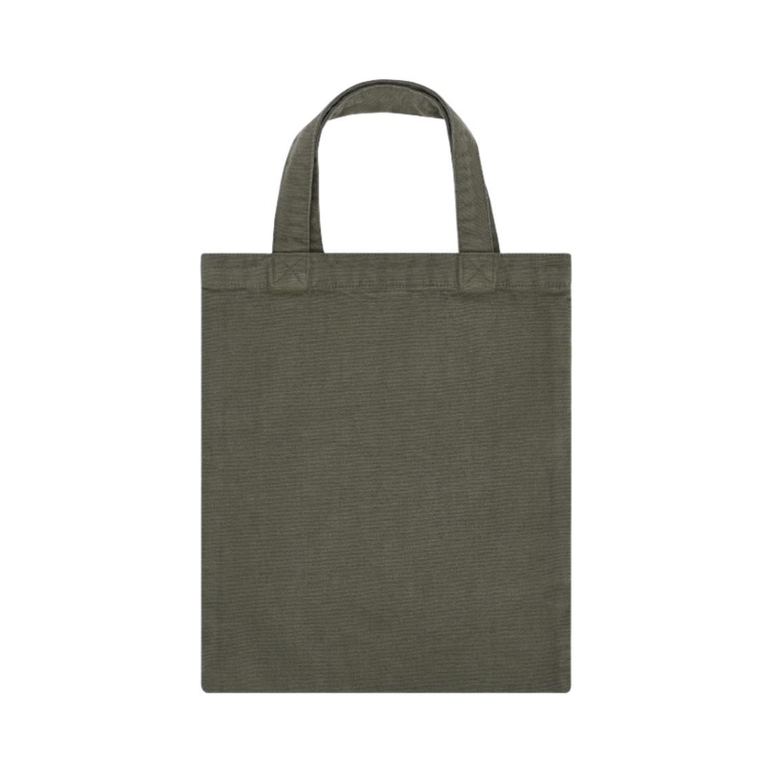 메르시 코튼 토트백 미니 카키 옐로우(Merci Cotton Tote Bag Mini Khaki Yellow) - 2