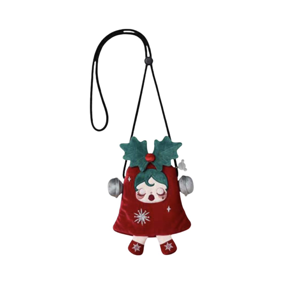 - Pop Mart Skullpanda Make a Wish Series Cross Bag Jingle Bell